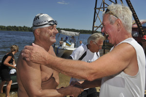17. August 2013, 5. Internationalen Dnepr-Schwimmen in der UKRAINE