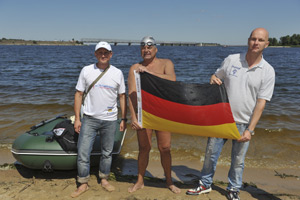 17. August 2013, 5. Internationalen Dnepr-Schwimmen in der UKRAINE