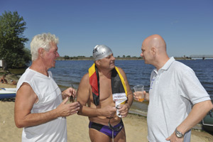 17. August 2013, 5. Internationalen Dnepr-Schwimmen in der UKRAINE