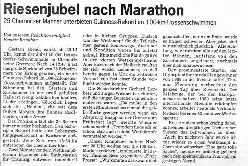 Freie Presse 21.April 1992